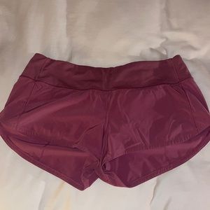 Lululemon speed up shorts 2.5”
